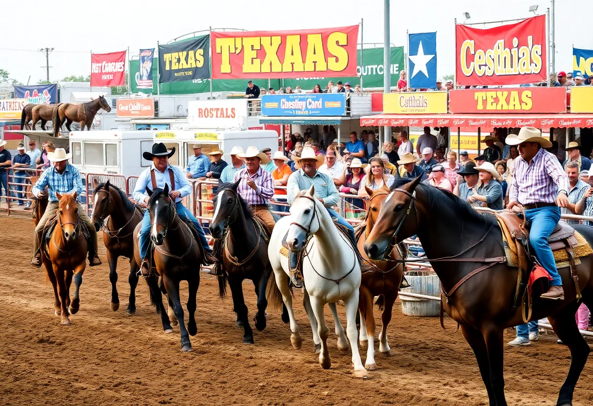 Crowd enjoying the Rodeo Austin 2025 events