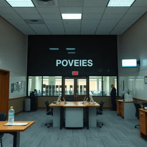 Security measures in a public office