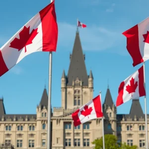 Scenic view of Canada's Parliament Building