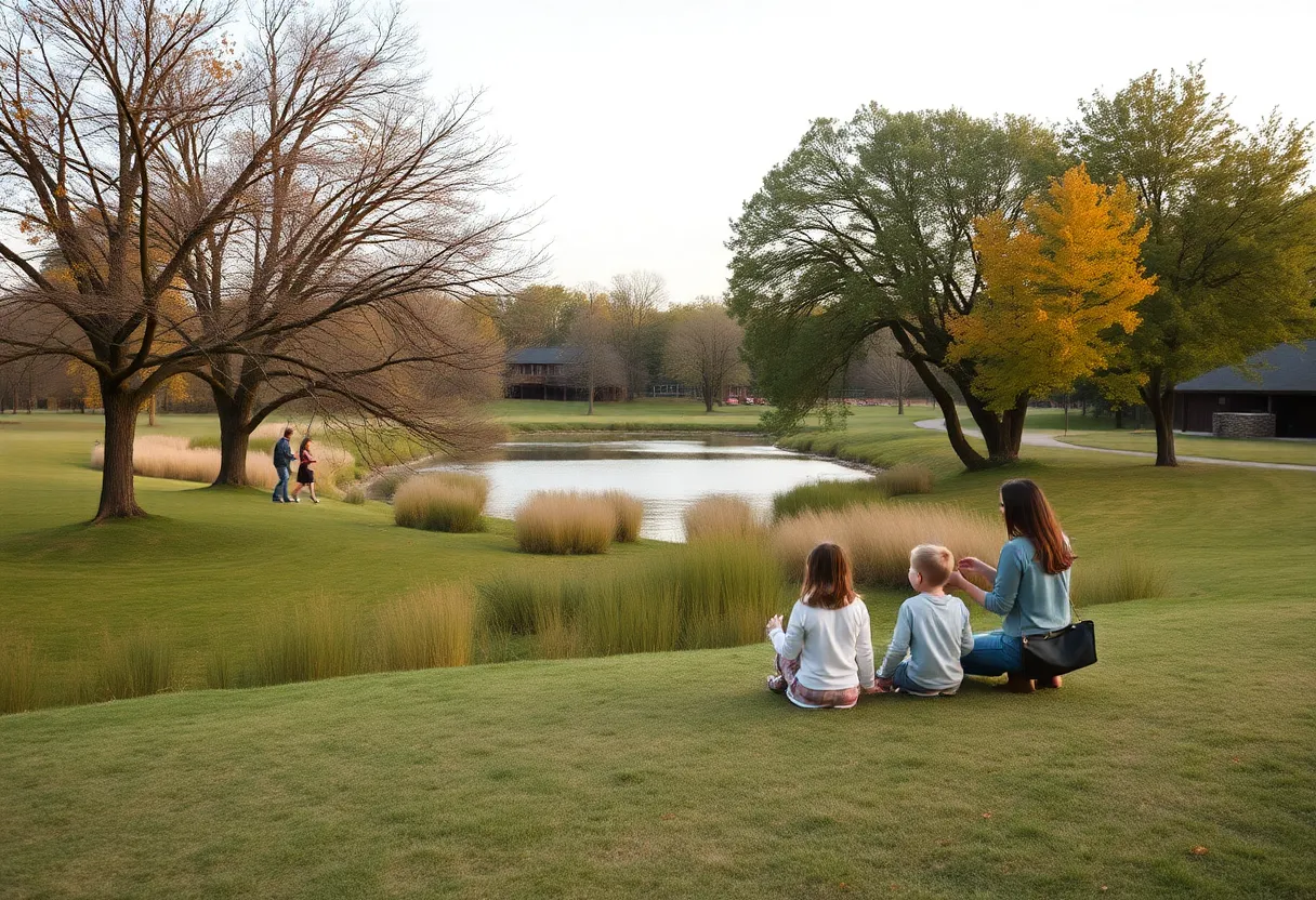 A beautiful outdoor landscape symbolizing family and community values.