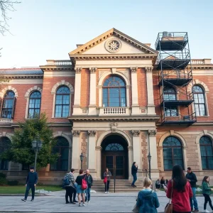 Renovation project at University of Texas