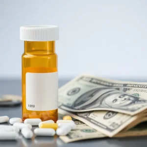 Visual representation of drug pricing initiative effects