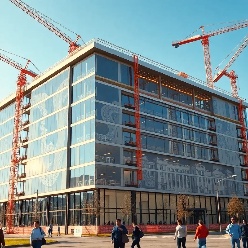 Construction and transformation of a medical office building in Austin