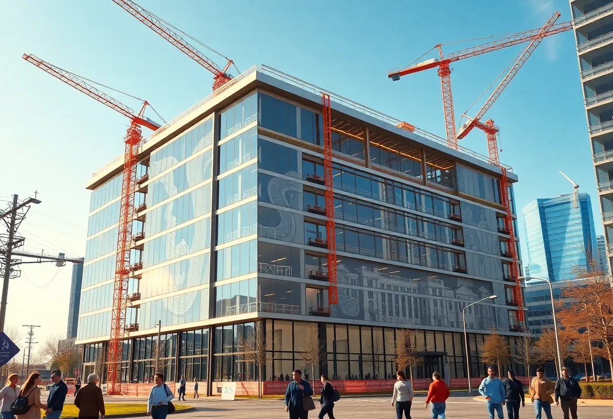 Construction and transformation of a medical office building in Austin