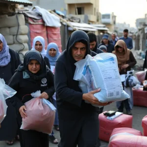 Humanitarian crisis in Gaza with aid distribution challenges