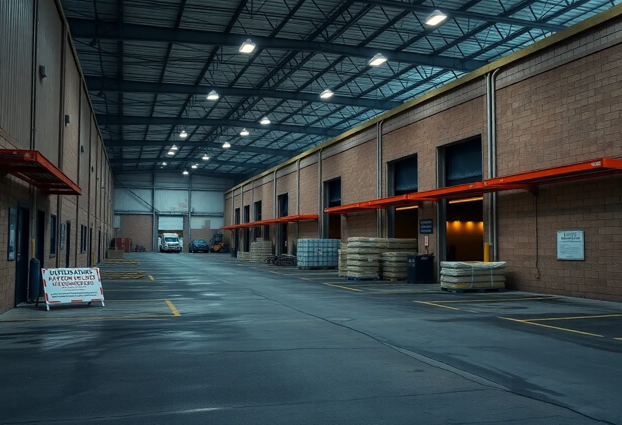 Closure of JCPenney Warehouse in Haslet