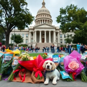 Community memorial for a Minnesota lawmaker and beloved dog