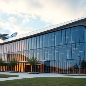 Office of Pulsar Fusion in Austin, Texas with space backgrounds.