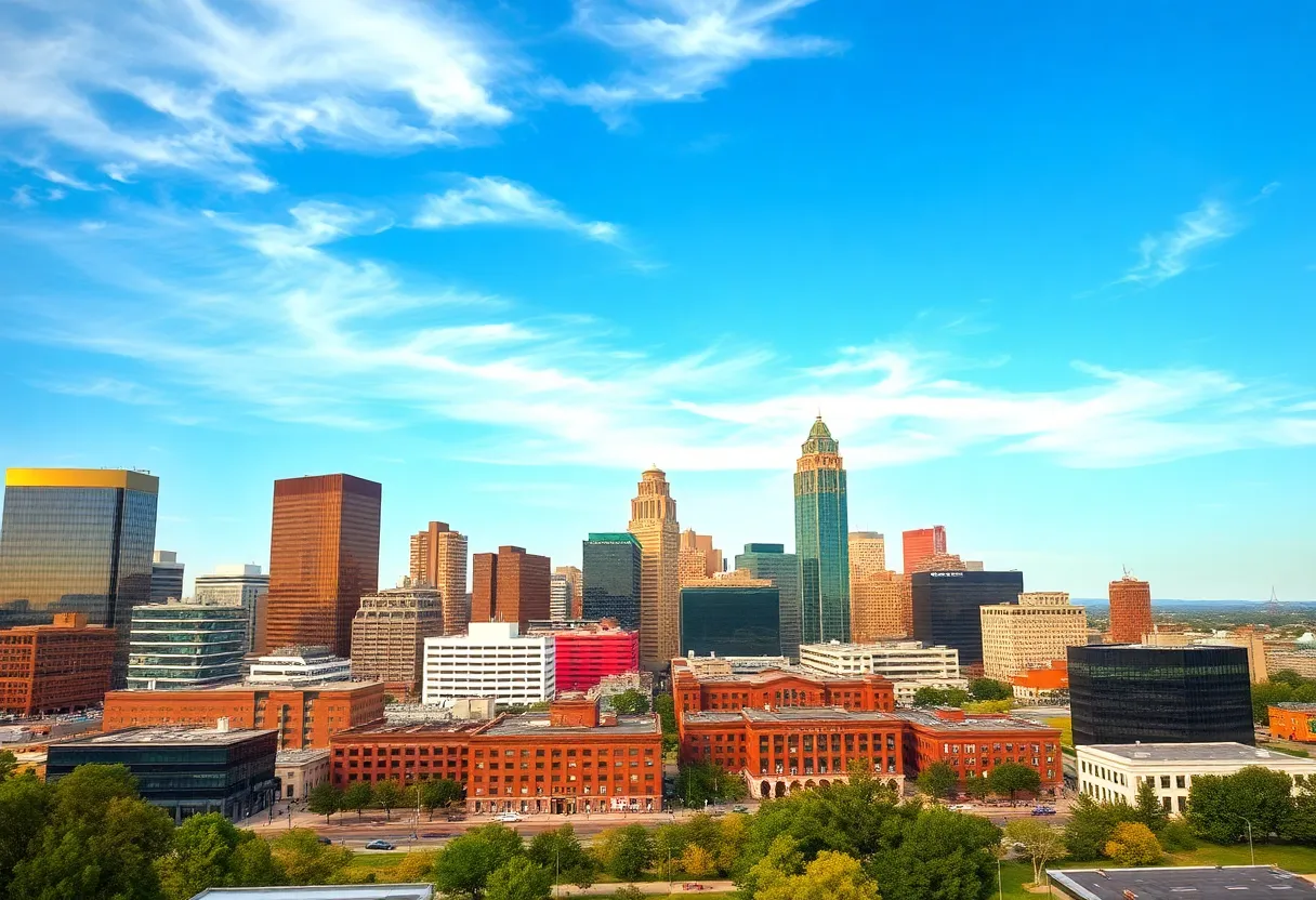 Raleigh City Skyline
