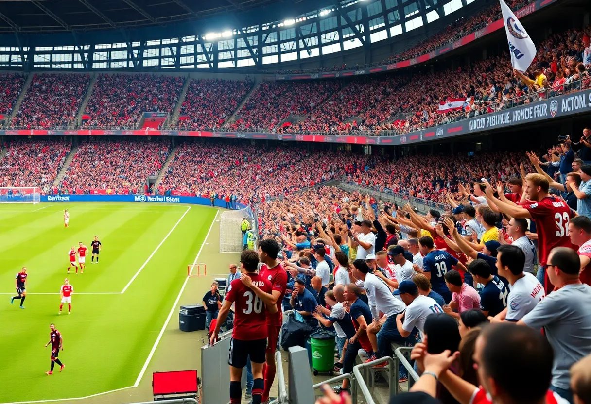 Soccer match between Sporting Kansas City II and Austin FC II