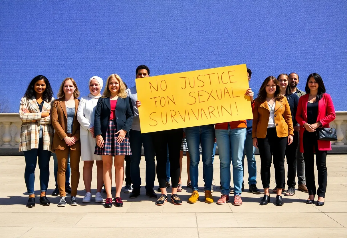 Symbolic image representing support for sexual assault survivors