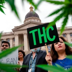 Texas THC Ban Demonstration