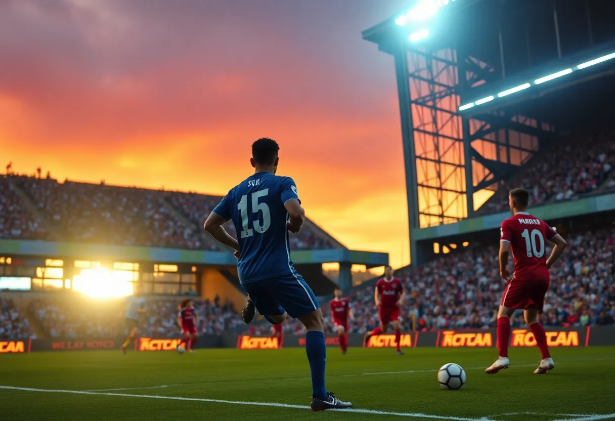 Austin FC II soccer match at Parmer Field