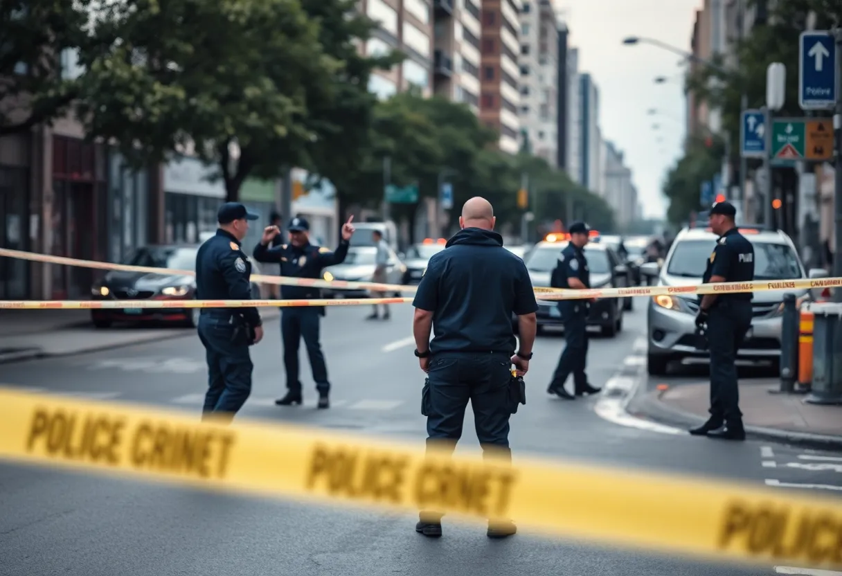 Police and crime scene investigation in Austin
