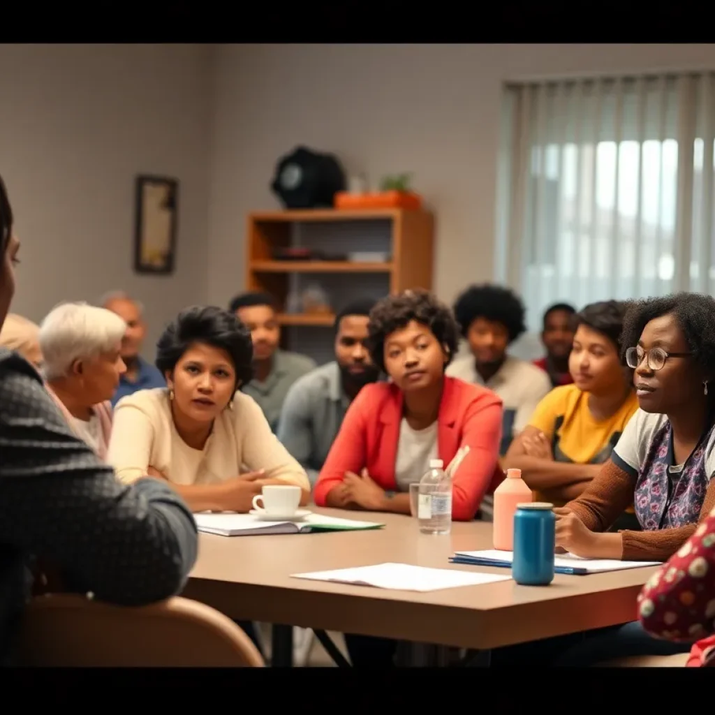 Community meeting regarding Austin's rental assistance program