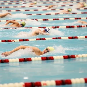Swimmers competing at the Austin Sectionals