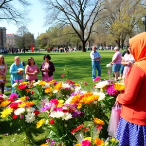 Community gathering honoring the memory of Abby Pohl