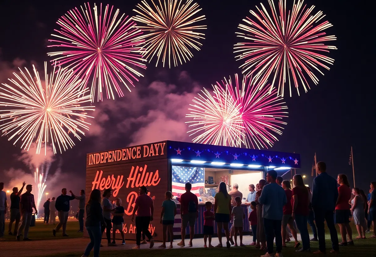 Lorena Fireworks Stand Celebration