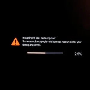 New black screen error message for Windows