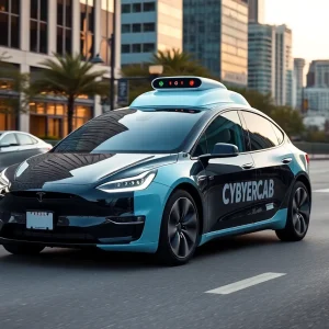 Tesla Cybercab Pilot in Austin