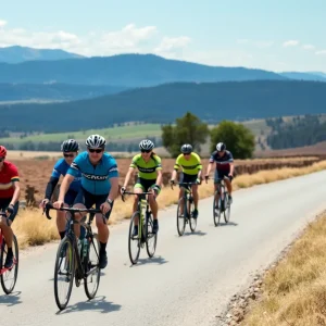 Cyclists from Texas 4000 on a long-distance ride to raise cancer awareness