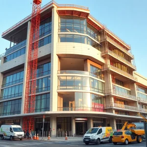 The Shoppes at Babcock Construction