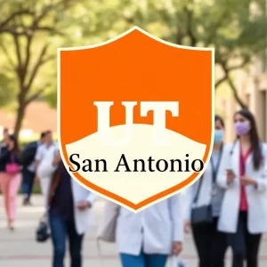 Logo for the UTSA merger featuring a shield design