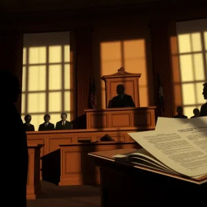 Ghislaine Maxwell during an interview about Epstein