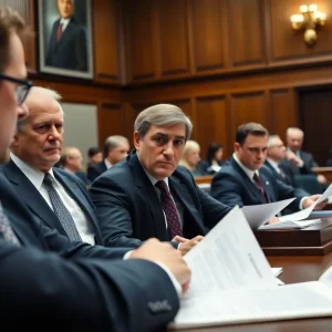 Houston Insurance Courtroom Scene
