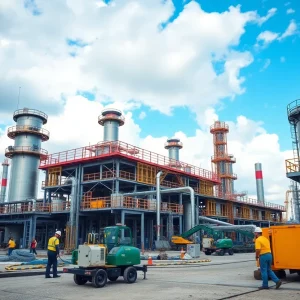 NRG Energy Natural Gas Power Plant Construction