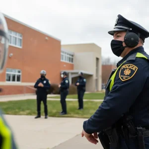 Police securing high school campus for safety