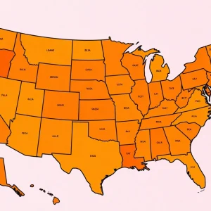 An illustration of Texas congressional districts and redistricting.