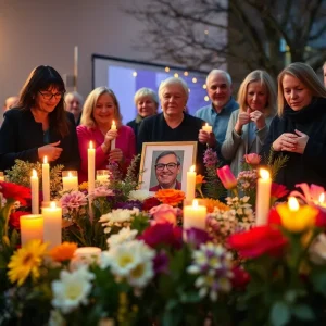 Community members gather to remember Catherine Joan Dearing Day.