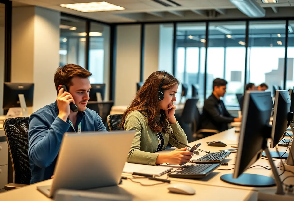 Telemarketing Office in Texas