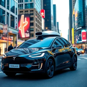 Tesla Robotaxi Services in Austin