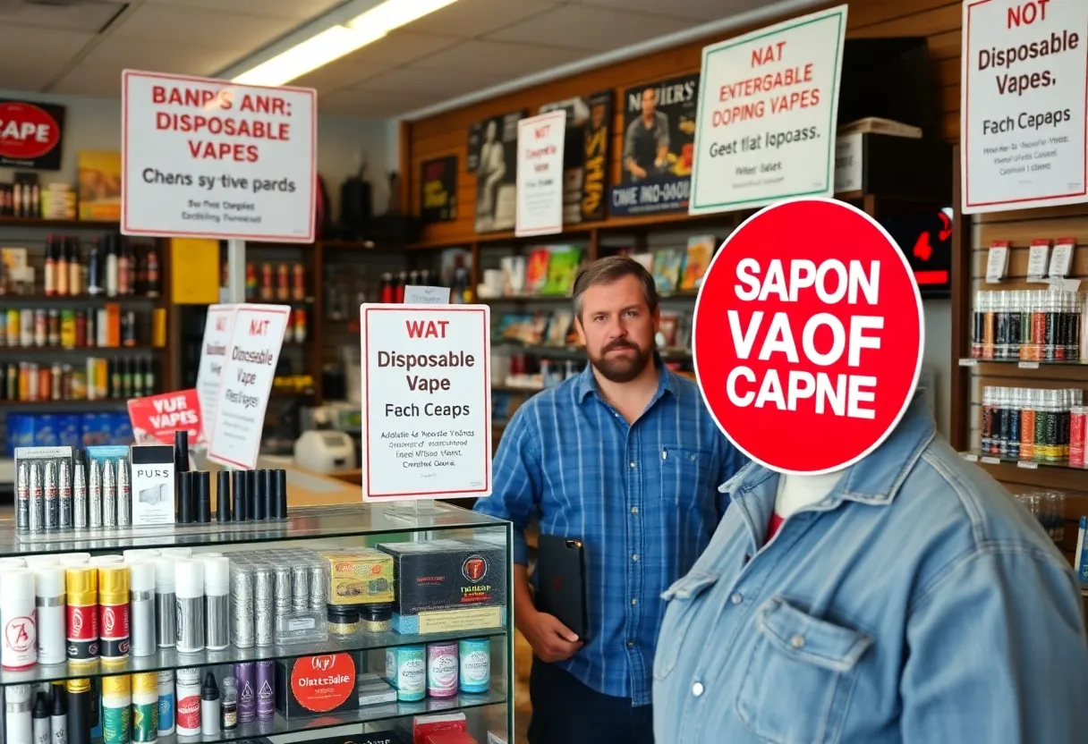 Texas Vape Ban Announcement