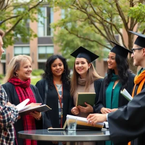 Faculty members discussing governance reforms at the University of Texas