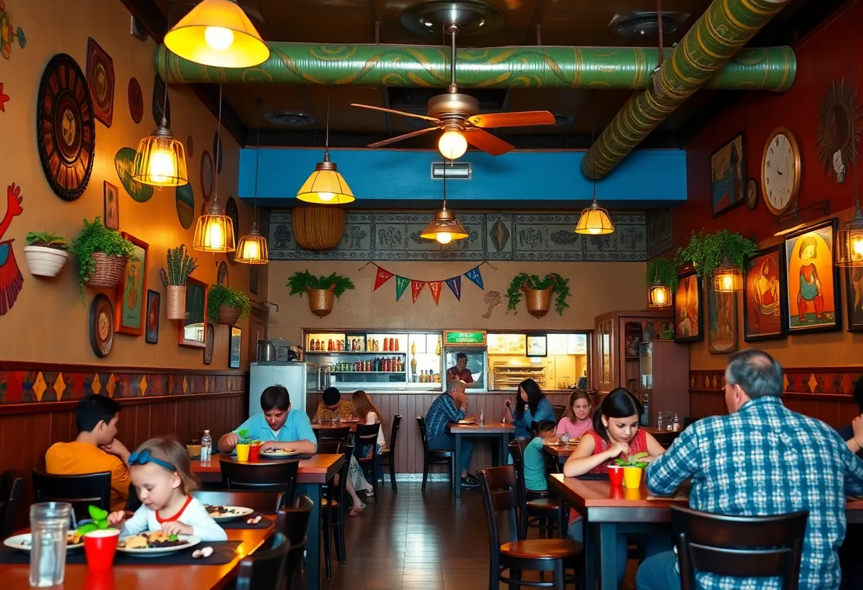 Inside Abuelo's Mexican Restaurant