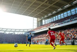 Austin FC II soccer match at Parmer Field