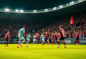 Soccer match between Austin FC and Seattle Sounders