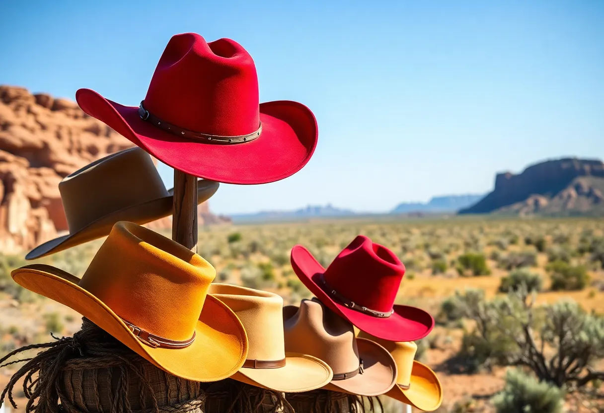 Colorful Cowboy Hats from American Hat Company