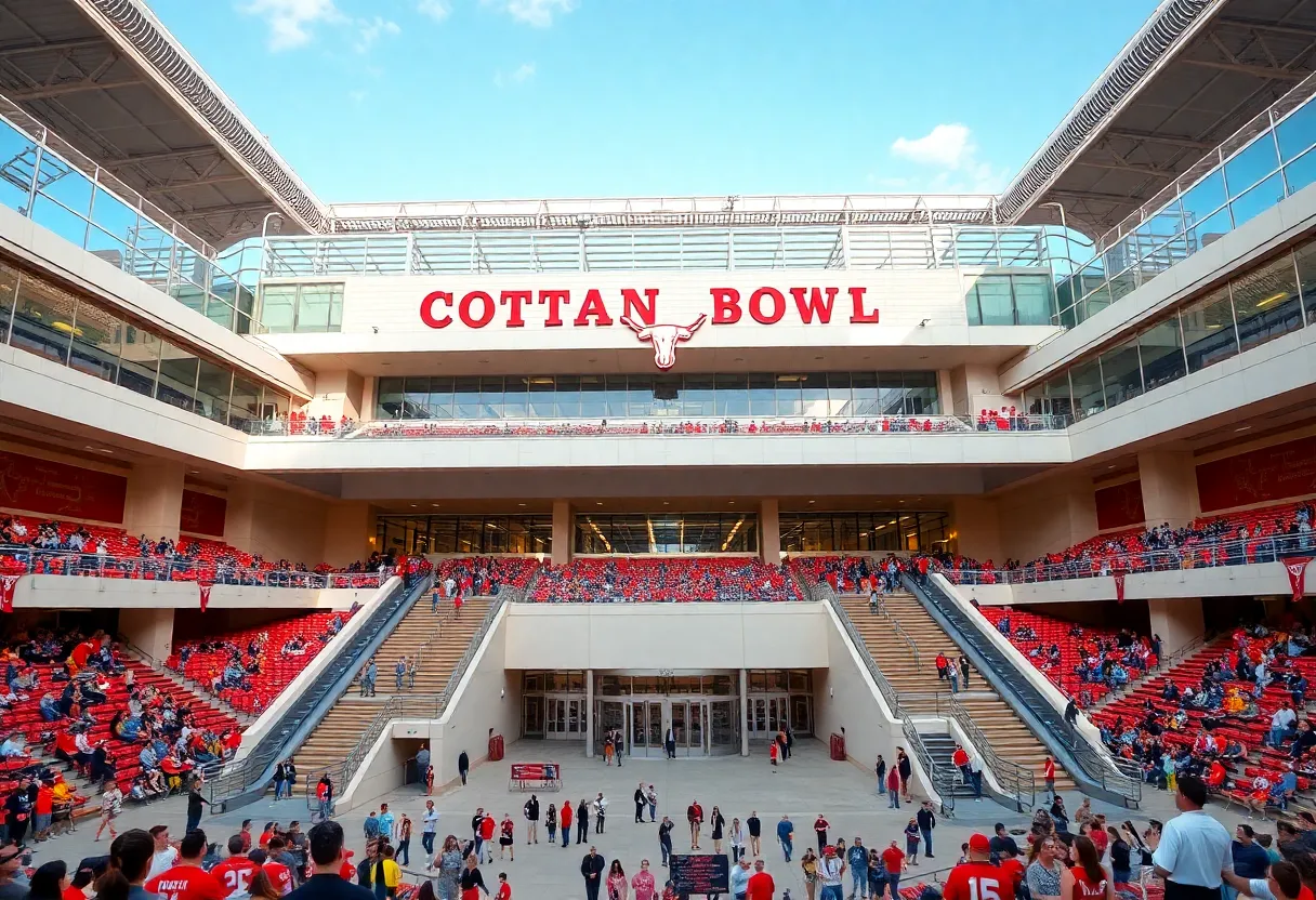 Renovated Cotton Bowl Stadium