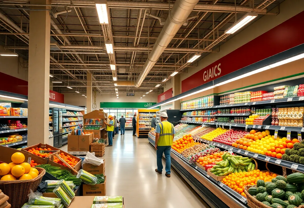 H-E-B Store Renovation in West Columbia