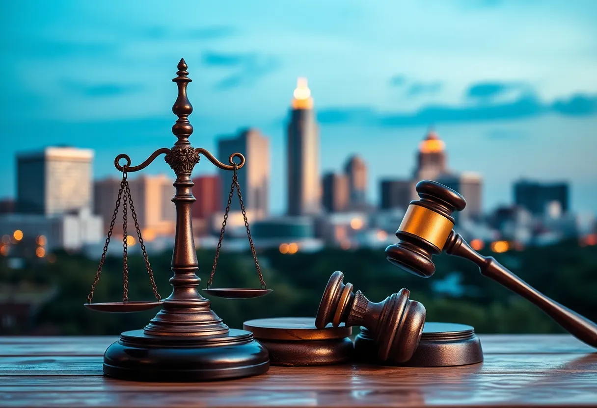 Conceptual image of justice and diversity in Austin employment practices