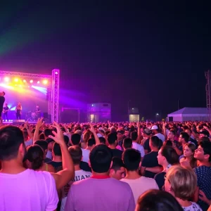 Lorde performing at the Moody Center in Austin