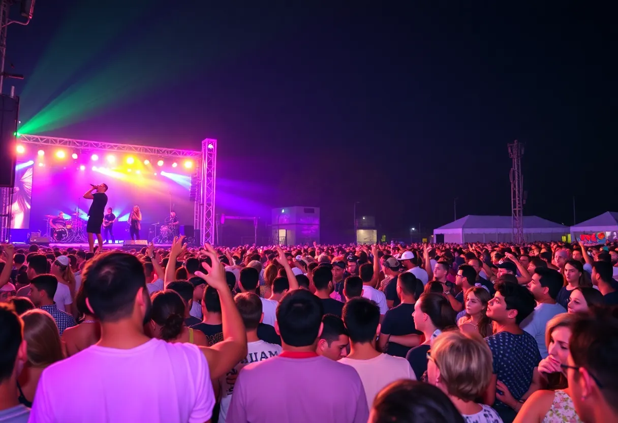 Lorde performing at the Moody Center in Austin