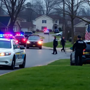 Police manhunt in a suburban Austin neighborhood