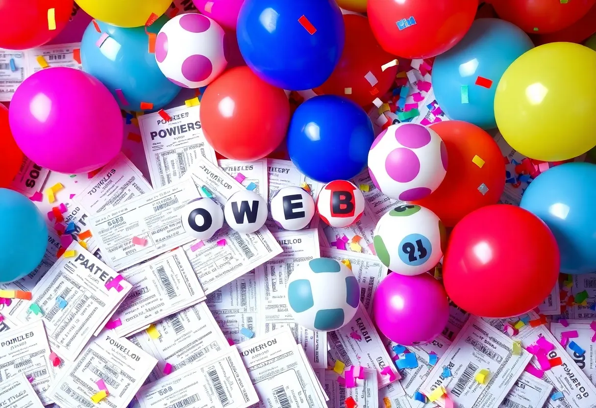 Celebrating Powerball Jackpot Winners
