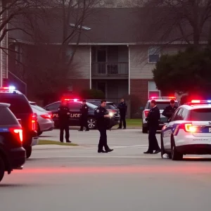 SWAT team at Belmont Apartments in Austin