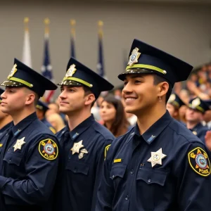 Graduation ceremony for new Texas state troopers